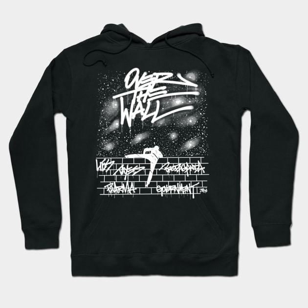 Over The Wall Hoodie by MadLanguage